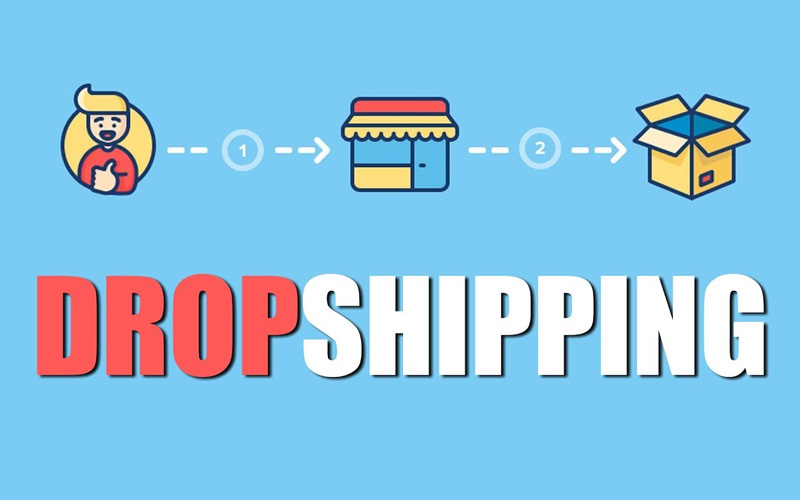 Dropshipping  là mô hình bán hàng không cần nhập kho, nhà cung cấp giao sản phẩm trực tiếp cho khách. 